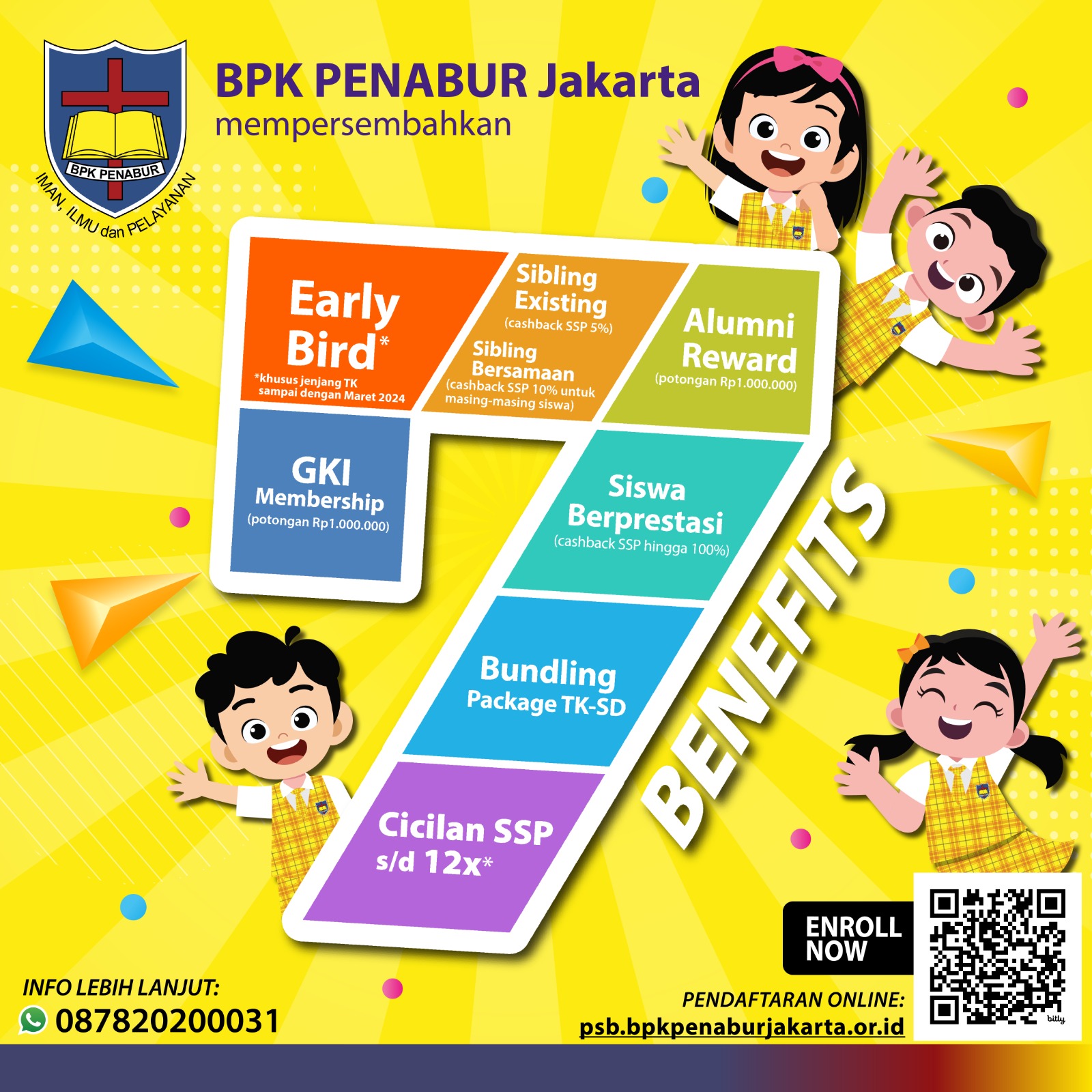 Materi E Flyer 7 Benefits TKK PENABUR Jakarta