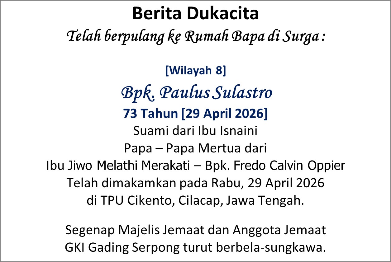 Berita Dukacita