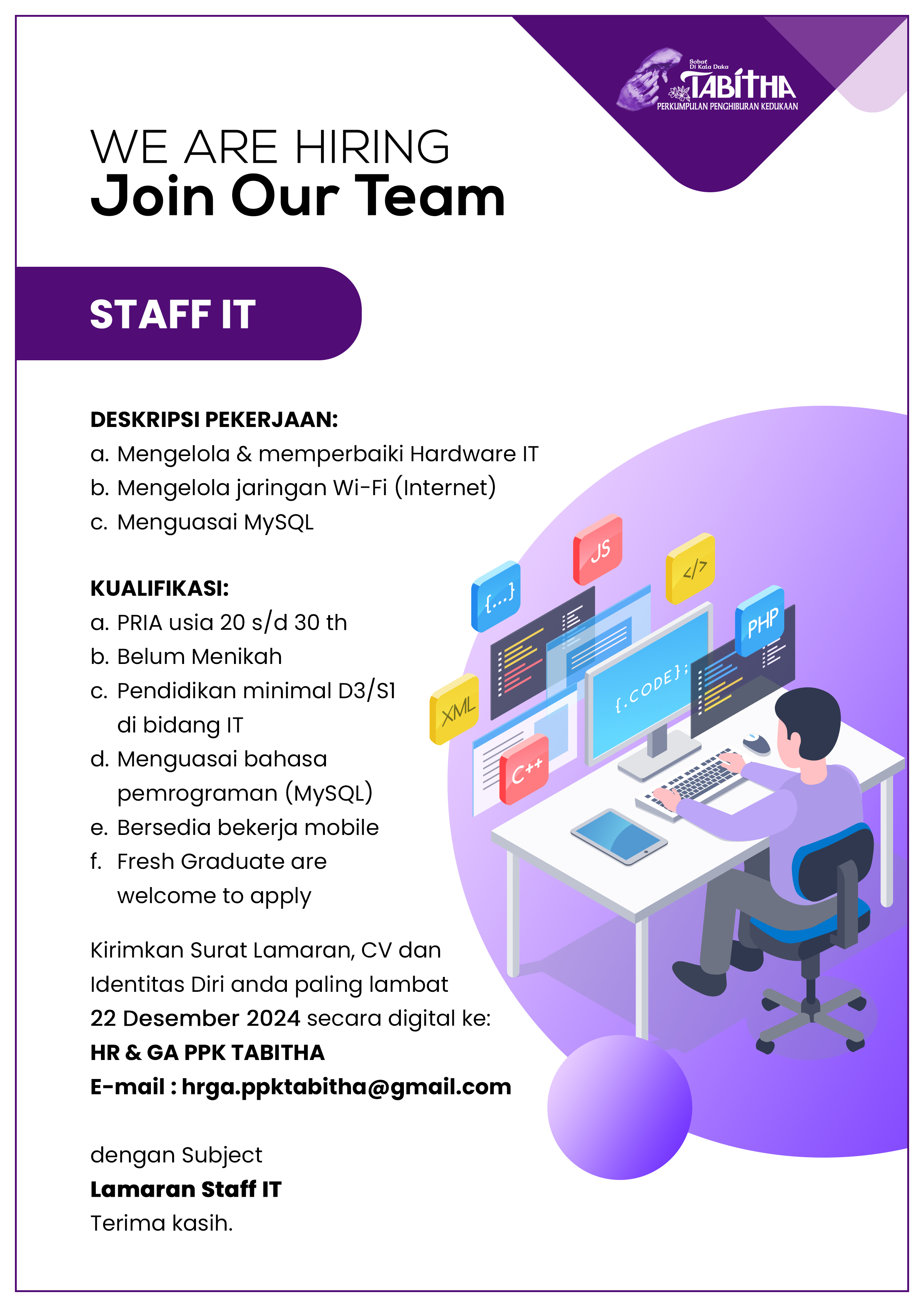 LOKER Staff IT