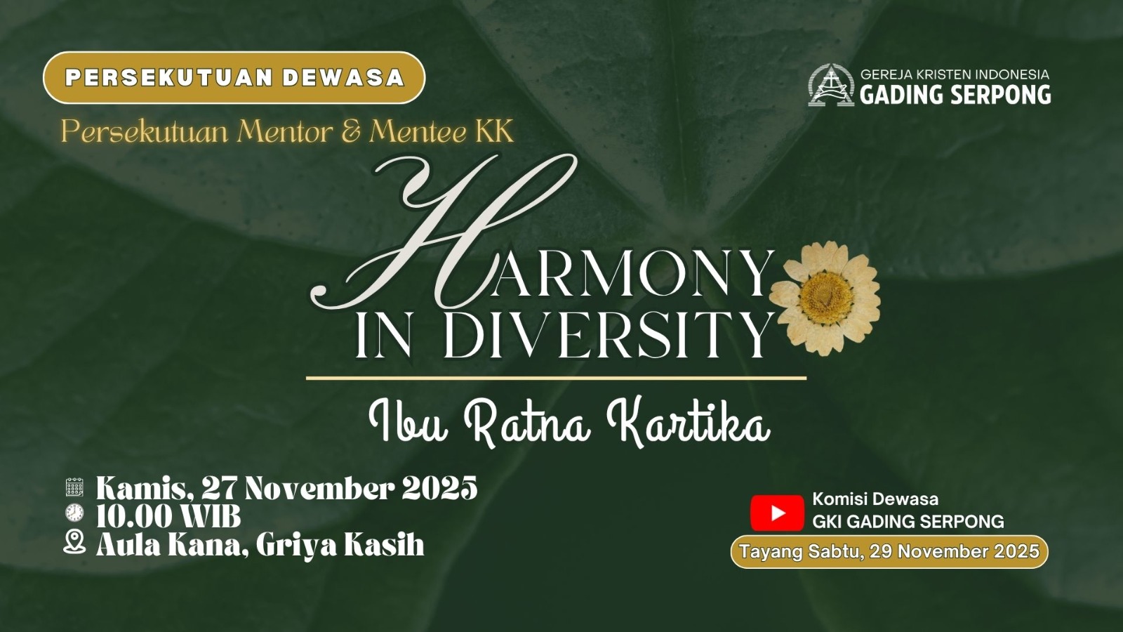 Persekutuan Dewasa | 27 November 2025