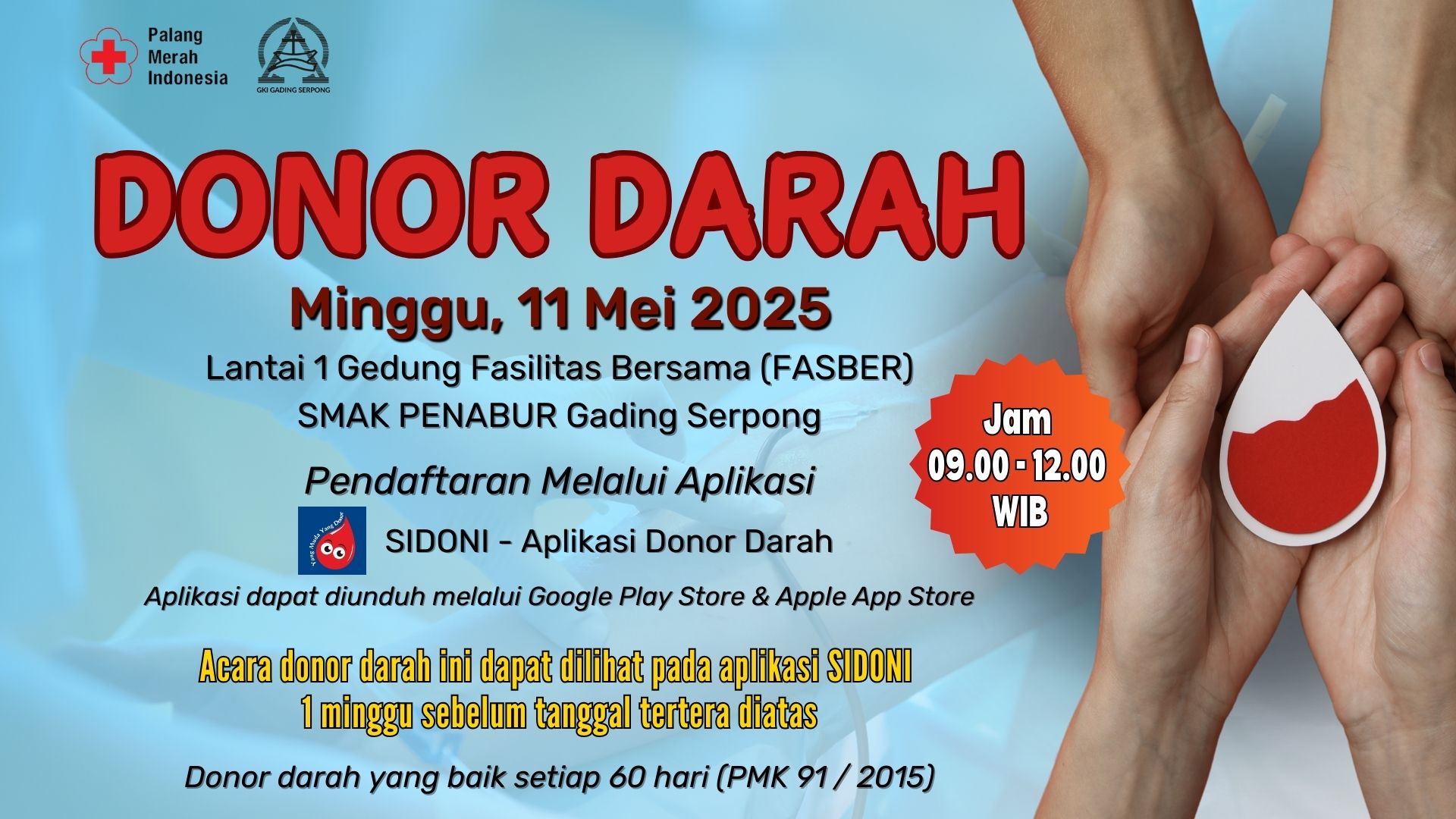 Donor Darah 11 Mei 2025