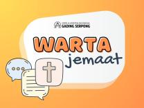 Warta Jemaat Minggu 1 September 2024