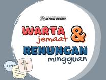 Menggenapi Kehendak Allah (Yesaya 42:1-9 ; Mazmur 29 ; Kisah Para Rasul 10:34-43 ; Matius 3:13-17)