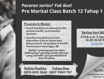 Pre-Marital Class GKI Gading Serpong Batch 12