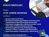 Info Lowongan Kerja | Staf Junior Akuntan BPMSW GKI Sinwil Jabar