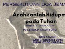 Persekutuan Doa Jemaat | 23 Maret 2024