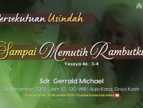 Persekutuan Usia Indah | 26 November 2025