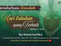 Persekutuan Usia Indah | 17 September 2025
