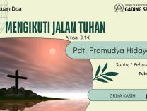 Persekutuan Doa Jemaat | 1 Februari 2025