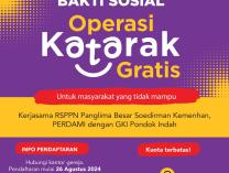 Bakti Sosial Operasi Katarak Gratis