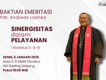 Kebaktian Emeritasi Pdt. Andreas Loanka