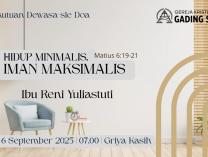 Persekutuan Dewasa (Sabtu) | 6 September 2025