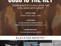 ELEVATED MINISTRY: Gsus IS THE KEY 🎹